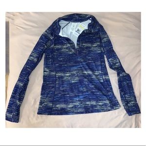 BNWT Under Armour long sleeve quarter zipper top